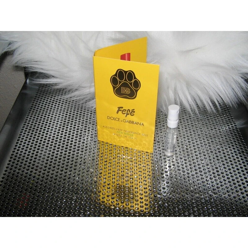 Dolce&Gabbana Dolce & Gabbana Fefe Dog Perfume official sample NEW w/card Alcohol Free!