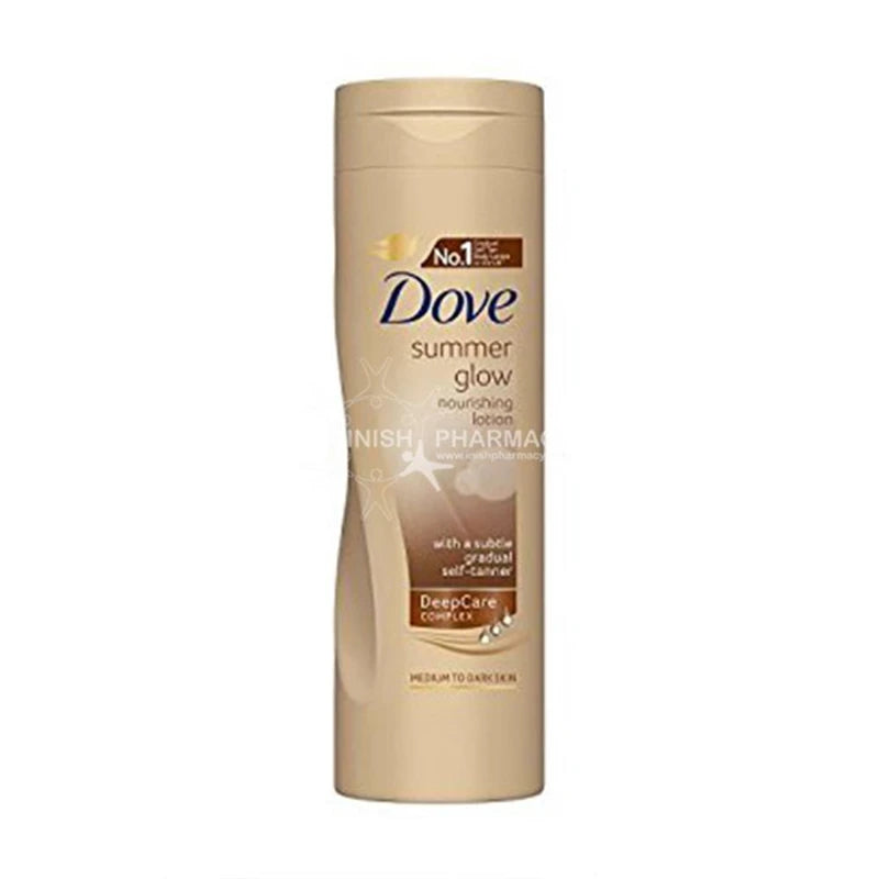 Dove Summer Glow Nourishing Lotion Med To Dark Skin 250ml