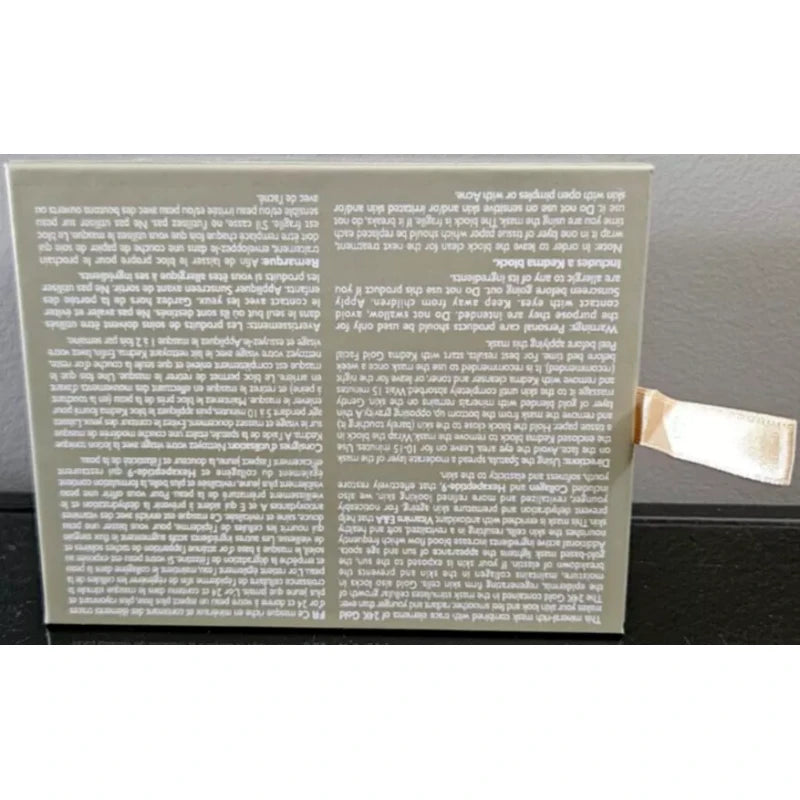 KEDMA GOLD FACIAL MASK-DEAD SEA MINERALS-PEPTI