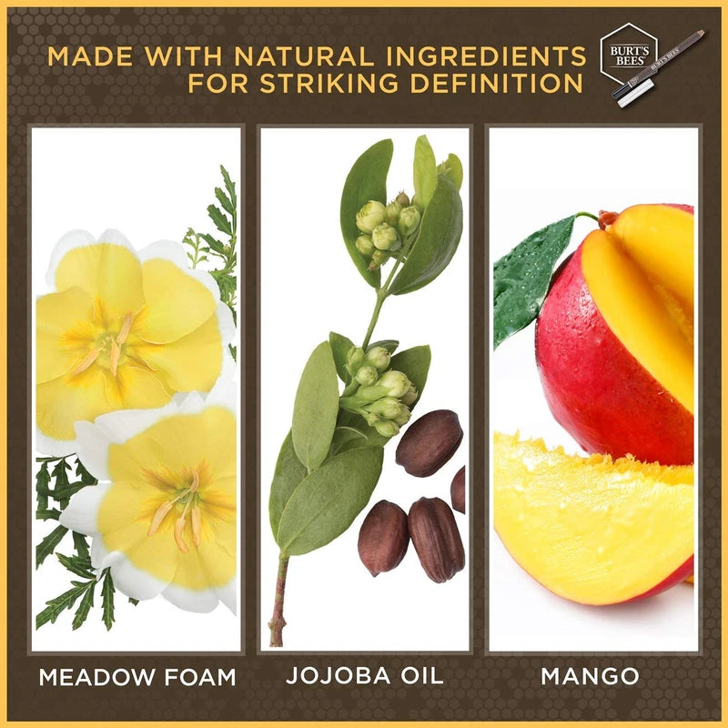 Burt's Bees Nourishing Eyeliner, Midnight Gray - 0.04 Ounce