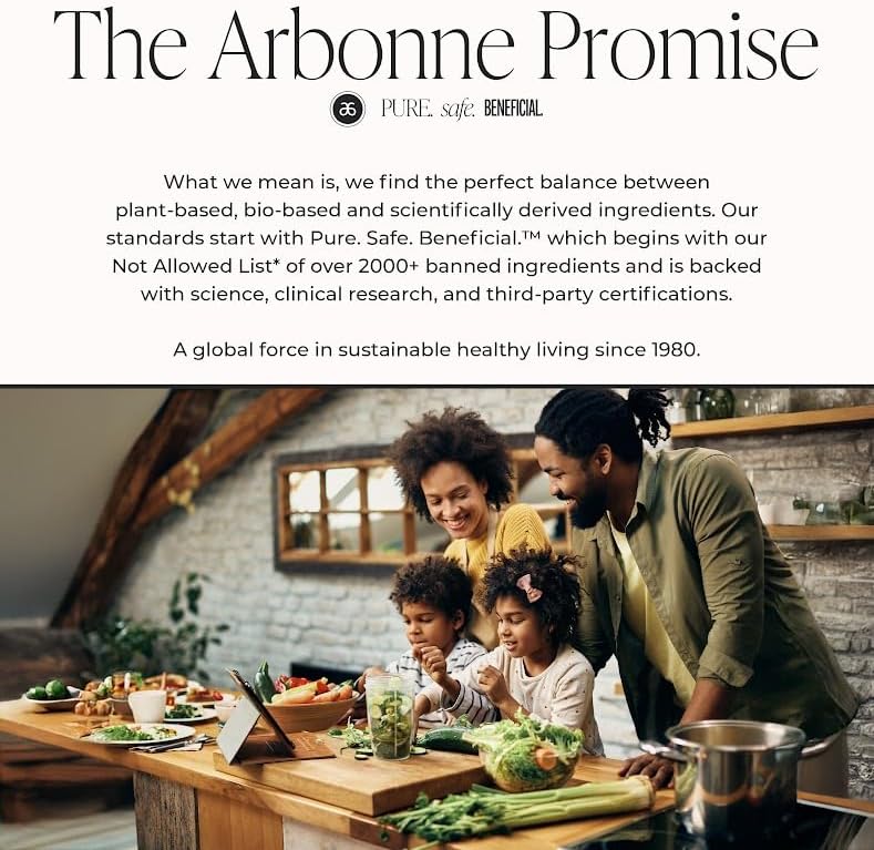 Arbonne Mushroom Powder Daily Defense - Daily Mushroom Supplement Powder Superblend That Supports Immune and Cognitive Health, 100% Organic Mushrooms, 2.1 oz