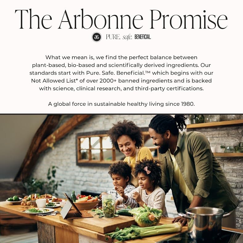 Arbonne BeWell Superfood Greens Powder - Health Supplement Powder Made from a Variety of Fruits and Vegetables, Organic Green Juice Supplement, 7.8 oz