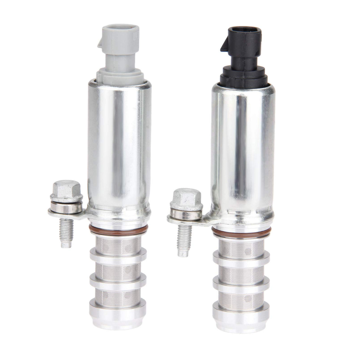 Aupoko Intake & Exhaust Camshaft Position Actuator Solenoid Valve Kit for GM Chevy Malibu HHR Buick Pontiac 2.0L / 2.2L / 2.4L, Replaces# 12655421, 12655420