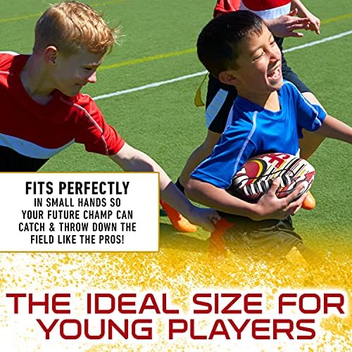 Franklin Sports NFL Team Mini Footballs - Youth 8.5" Official NFL Licensed Football + Air Pump Set