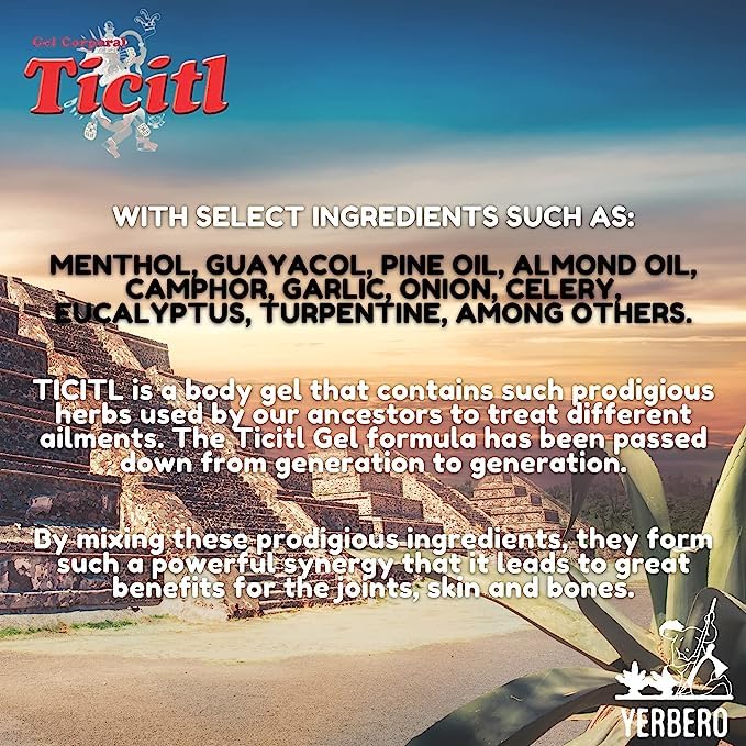 Body Gel TICITL 3.08 LB (1.4 Kg) | Gel Corporal | Creamy