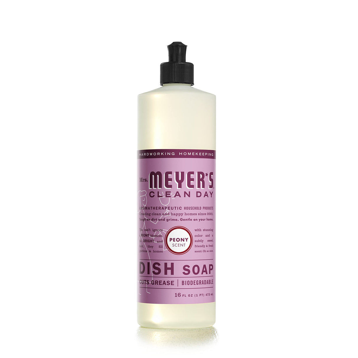 MRS. MEYER'S CLEAN DAY Variety Dish Soap Scent (Lilac + Mint + Peony)