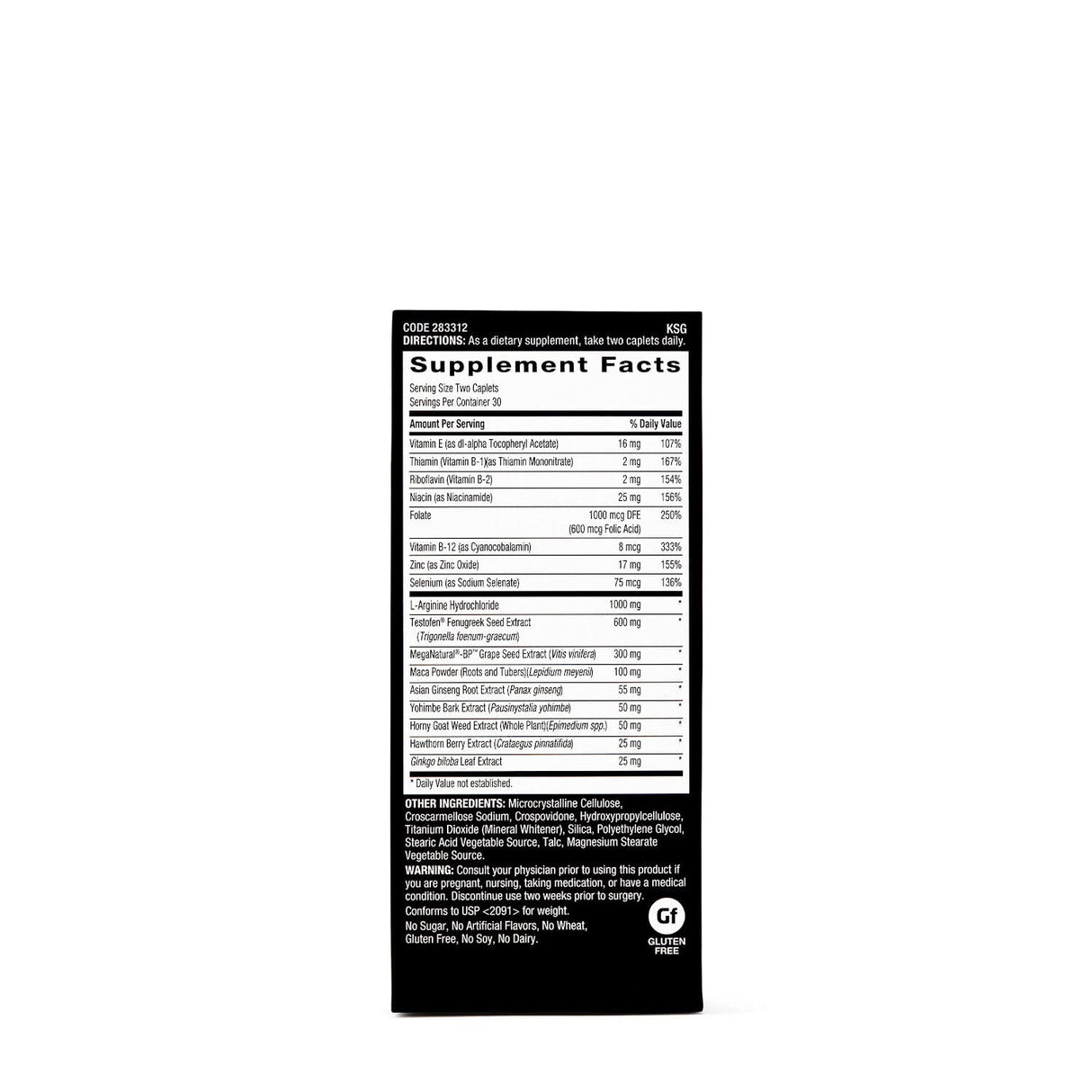 GNC Men's Staminol Ultra, 60 Caplets, Supports Sexual Health and Vitality