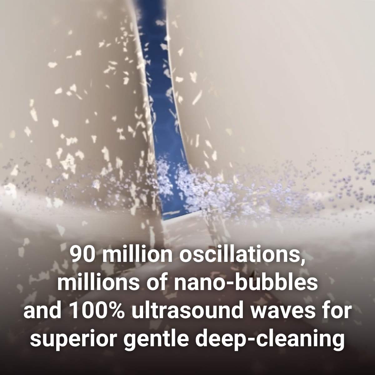 Emmi-dent Metallic/Professional 2-Pin Bristle-Head Attachments - Electric Toothbrush Replacement Heads. Cleans with Ultrasound Waves (Braces 4 Pack)