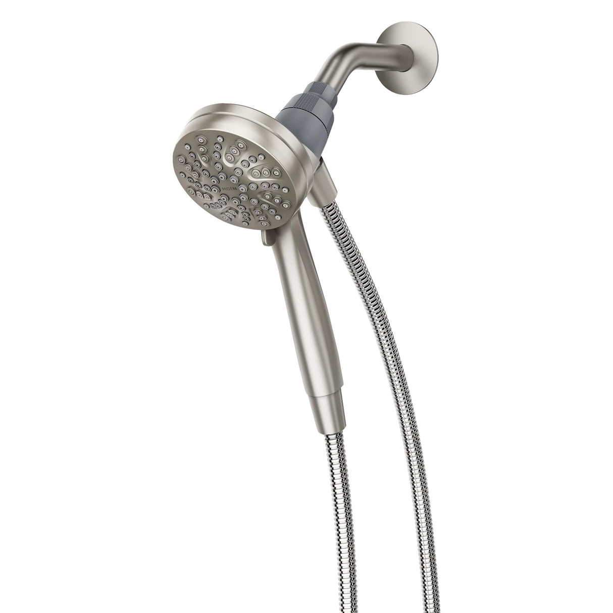 Moen Engage Magnetix Shower Head with Handheld Sprayer, 6 Spray Functions, Spot Resist Brushed Nickel, 26100EPSRN