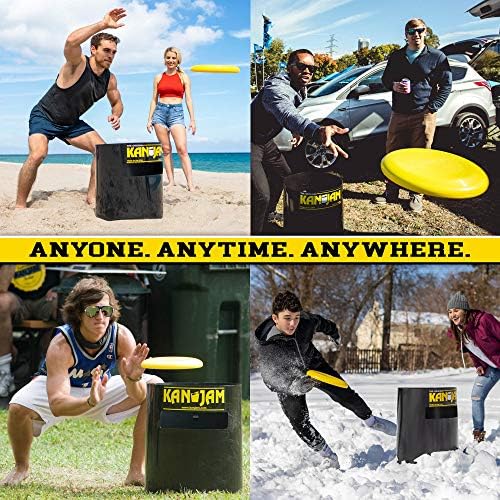 Kan Jam Disc Toss Game - American Made Outdoor Game for The Backyard, Beach, Park, Tailgates - Original, Illuminate, Pro, Travel Edition, and Carry Bag Only