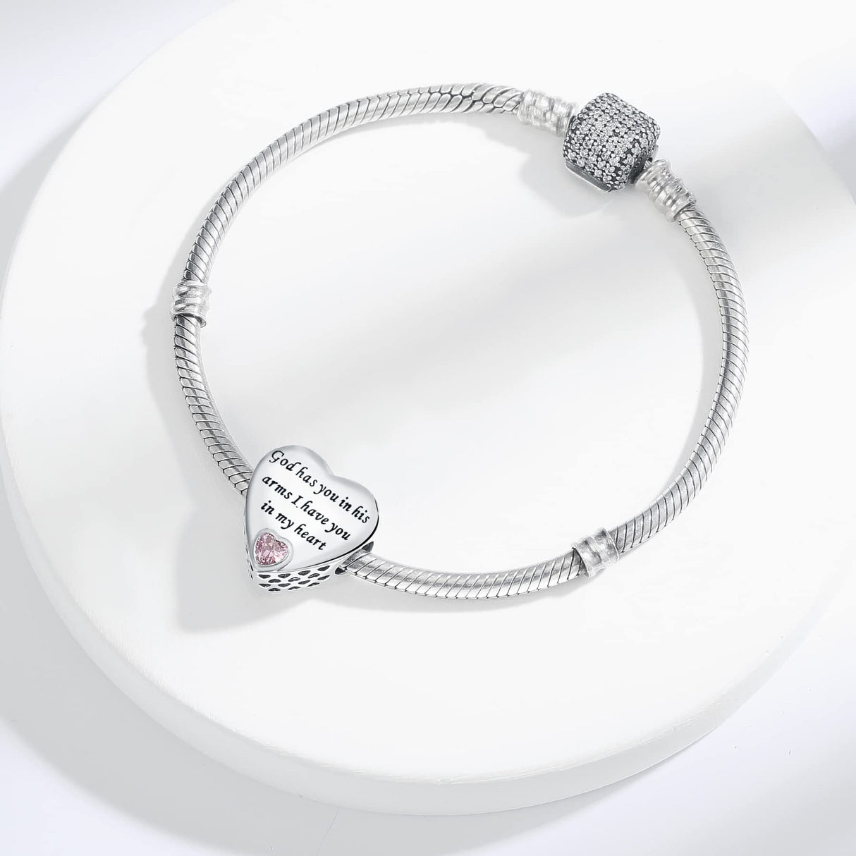 925 Sterling Silver Charms Fit Pandora Charms Bracelet I Love You to Infinity and Beyond Fit Wife Mother's Day Christmas Birthday Gift
