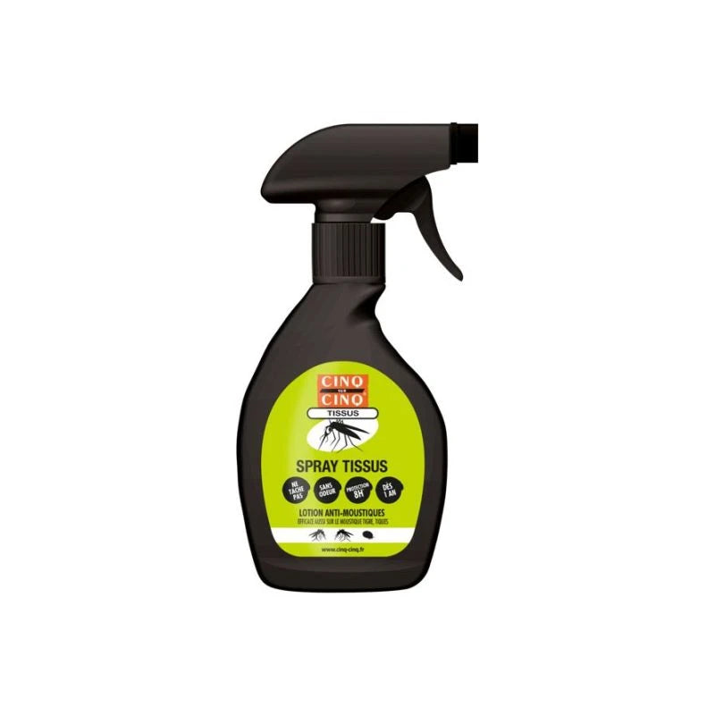 Cinq-sur-Cinq Tissus Spray Anti-Moustiques 250 ml