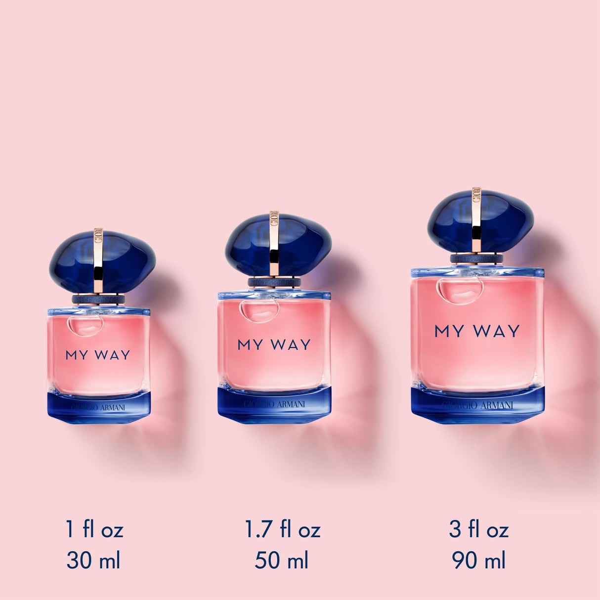 Armani Beauty – My Way Intense – Eau de Parfum – Perfume for Women – Floral Woody & AmberyFragrance – Orange blossom, Tuberose, Sandalwood & Vanilla Notes - 3.0 FL Oz