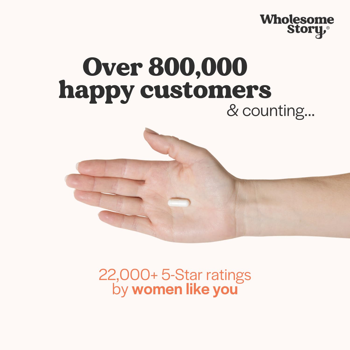 Wholesome Story Myo-Inositol & D-Chiro Inositol Supplement for Women | Fertility Supplements for Hormonal Balance & Ovarian Health Support | Myoinositol | Ideal 40:1 Ratio | 30 Servings