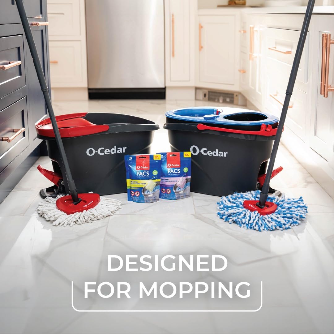 O-Cedar Floor Cleaning 30ct Pacs Lavender Scent 10ct (3-Packs)