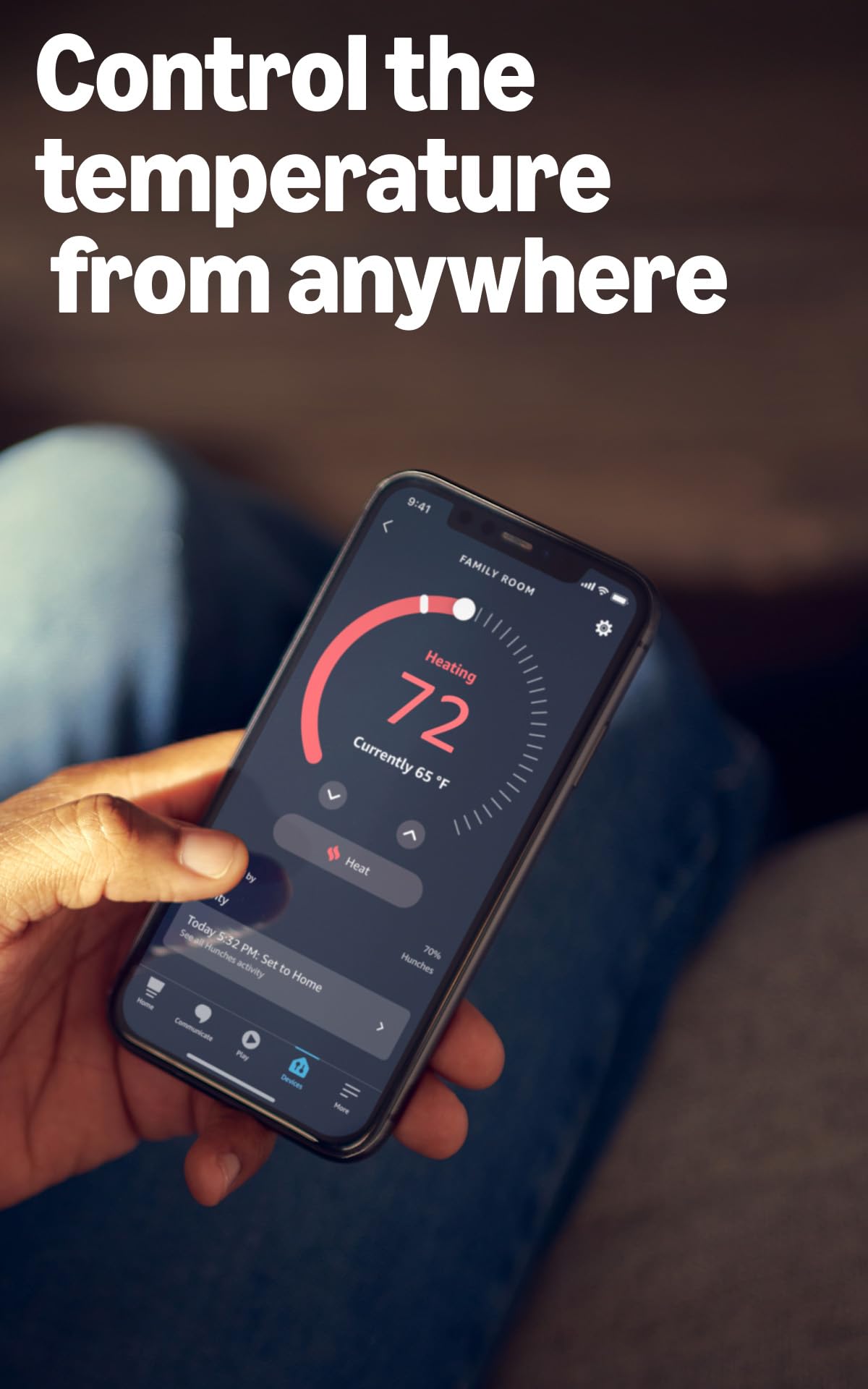 Amazon Smart Thermostat – Save money and energy - Works with Alexa and Ring - C-wire required
