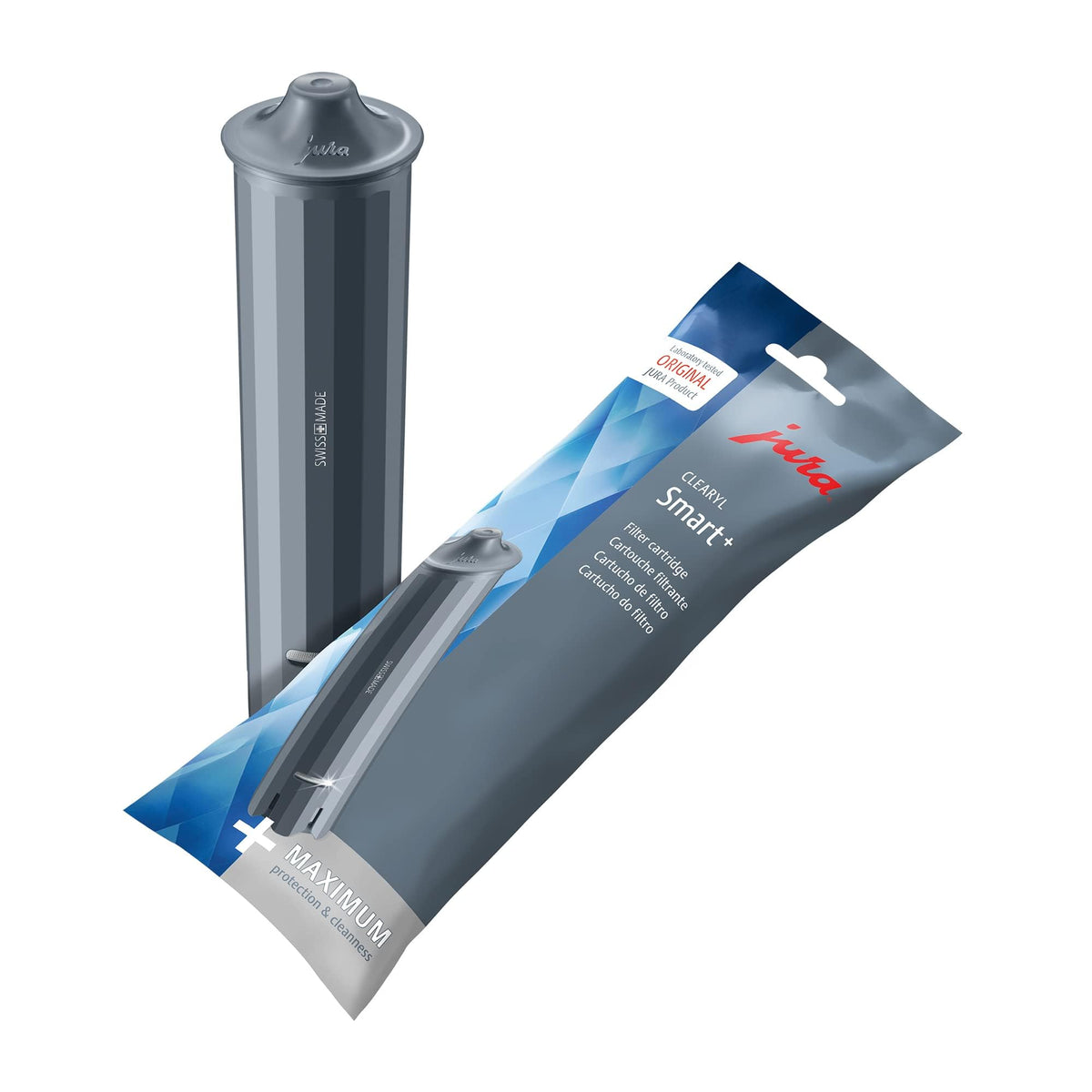 Jura 24234 CLEARYL Smart+ Water Filter Cartridge, 1 Pack