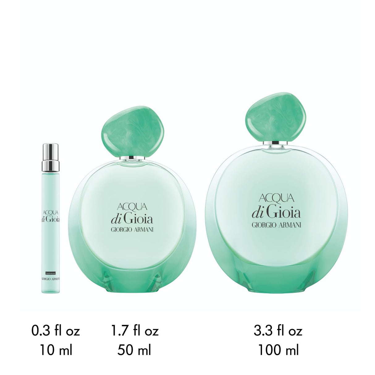 Armani beauty – Acqua Di Gioia – Eau de Parfum Intense – Floral Citrus Women’s Fragrance – Bergamot & Red Fruits Accord, Jasmin, Cedarwood Notes - 3.3 Fl Oz