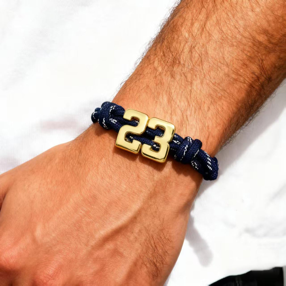 SHXLONG Custom Bubble Number Bracelet, Personalized Woven Number Bracelets for Women, Colorful Handmade Rope Knotty Gift for Mom, Daughter, Wife, Best Friends