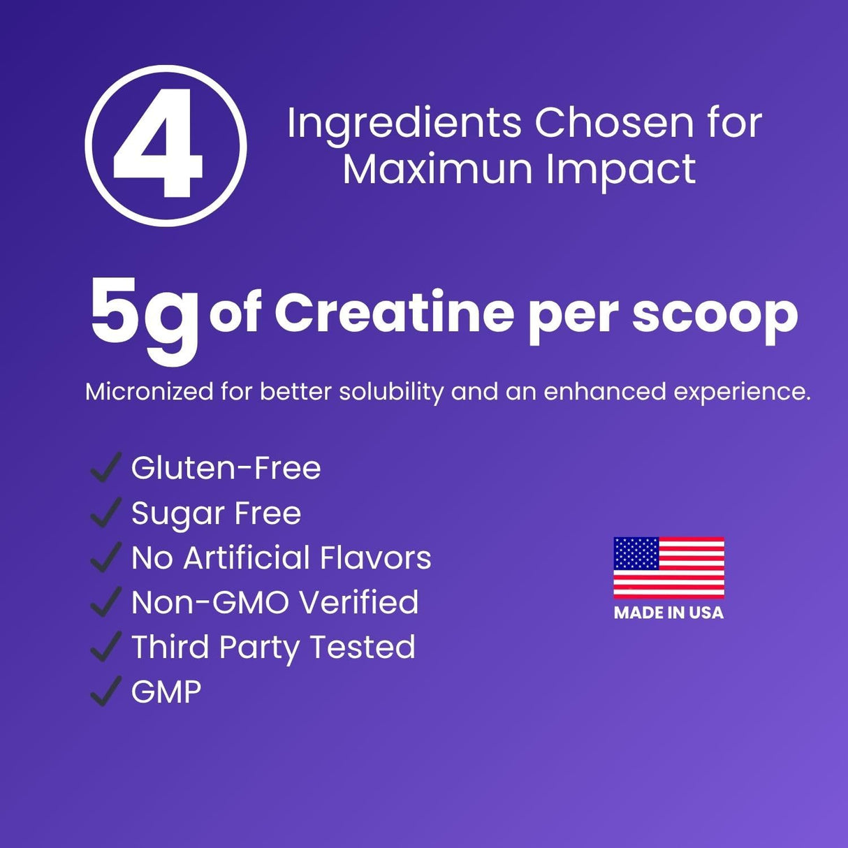 Creatine Monohydrate Powder - Omega 3, HMB, Watermelon Flavor - High Absorption for Men & Women - Supports Energy & Muscle Repair - Founded by James Rodriguez - 30 Servings.