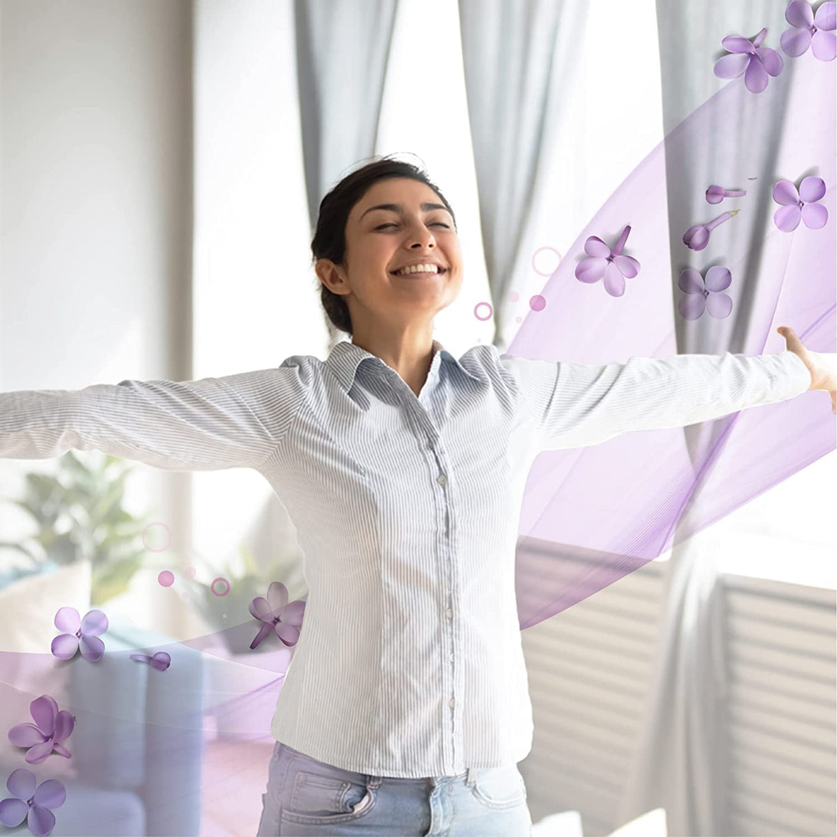 O-Cedar Floor Cleaning 40ct Pacs Lavender Scent 10ct (4-Packs)