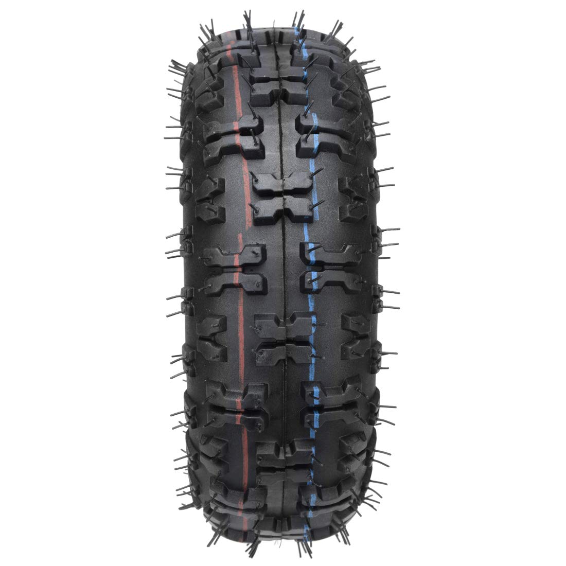 FVRITO 4.10-4 4.10/3.50-4 Tire with Inner Tube for Lawn Mowers Snow Blower