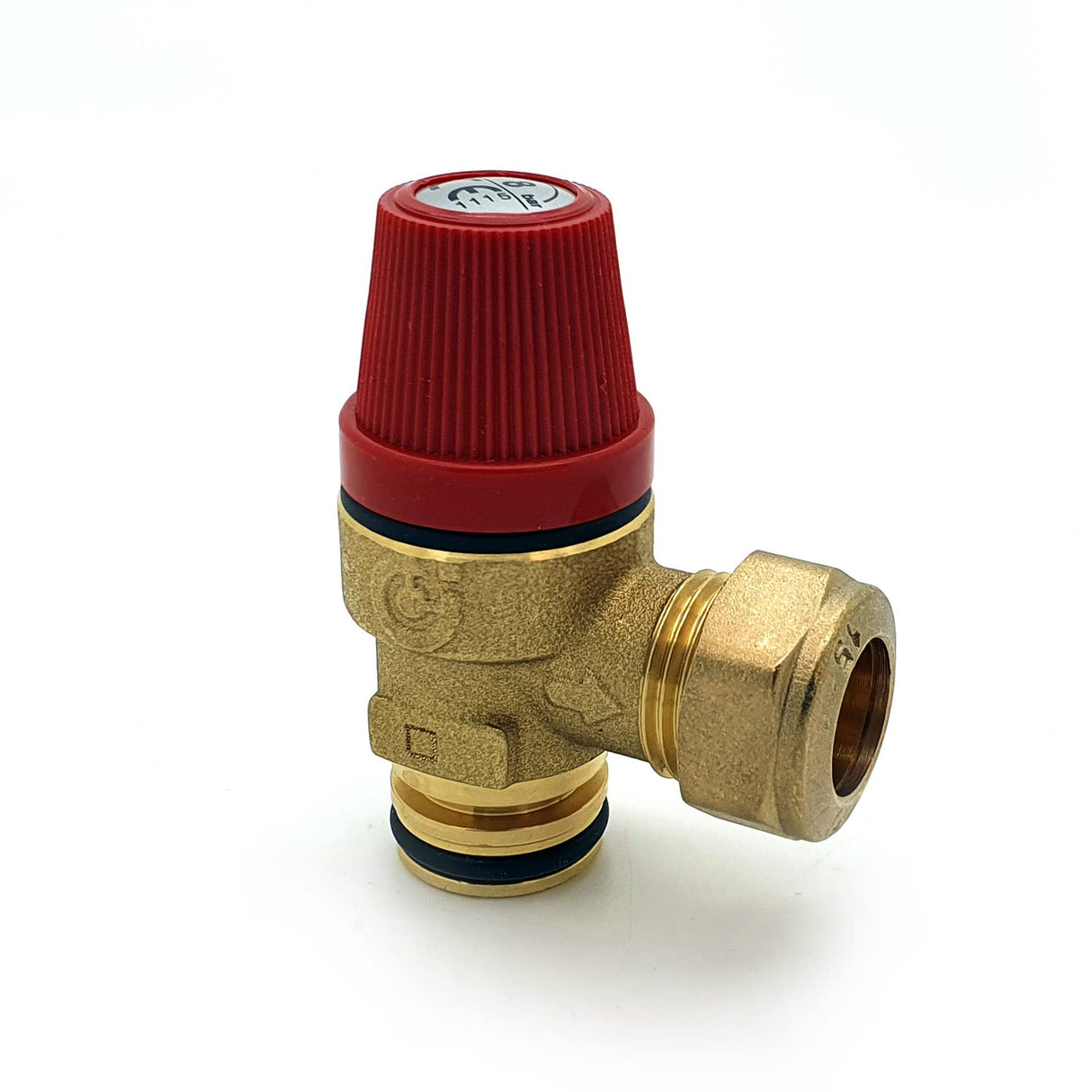 Caleffi – 1/2? 8 Bar Pressure Relief c/w Circlip Connection F0000483