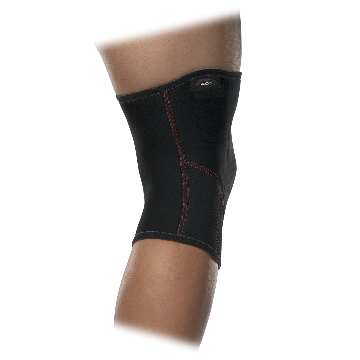 McDavid Knee Compression Sleeves. Lightweight Neoprene Support, Men/Women, for Left & Right Knee, Fits Men & Women, Includes 1 Sleeve, Black