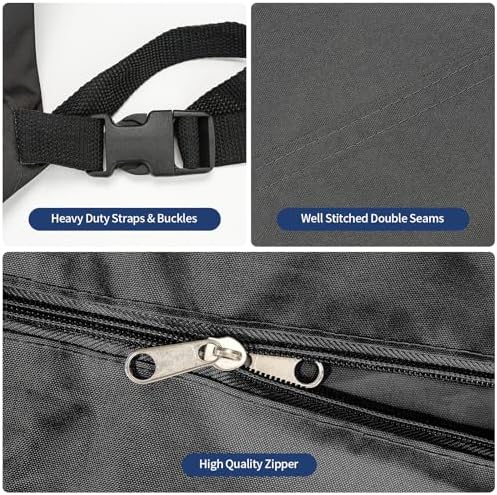 Tuszom Heavy Duty 600D Privacy Tent for Boat, Heavy Duty Hanging Changing Room for Bimini Top with Storage Bag, Portable Privacy Station for Pontoons