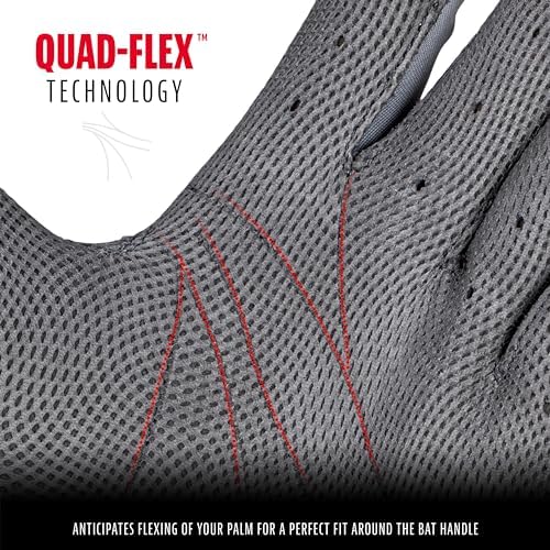 Franklin Sports MLB Baseball Batting Gloves - CFX Pro Adult + Youth Batting Glove Pairs - Baseball + Softball Batting Gloves - Multiple Sizes + Colors