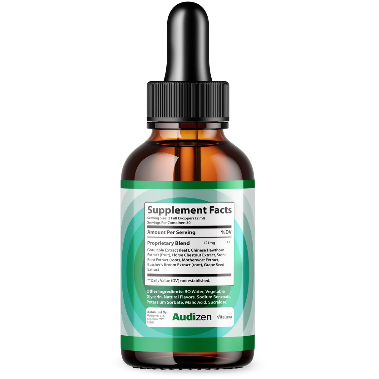 Audizen for Tinnitus Relief, Audizon Ear Drops for Ear Ringing Hearing Support, Audizen Liquid Supplement Inner Ear Balance Support Potent Premium Advanced Blend Overall Wellness Review (30 Servings)