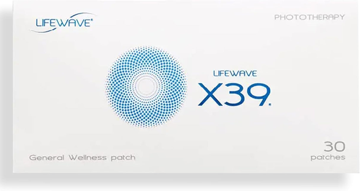 LIFEWAVE X39 Patches - Week Supply, 7 Patches - General Wellness, Phototherapy.