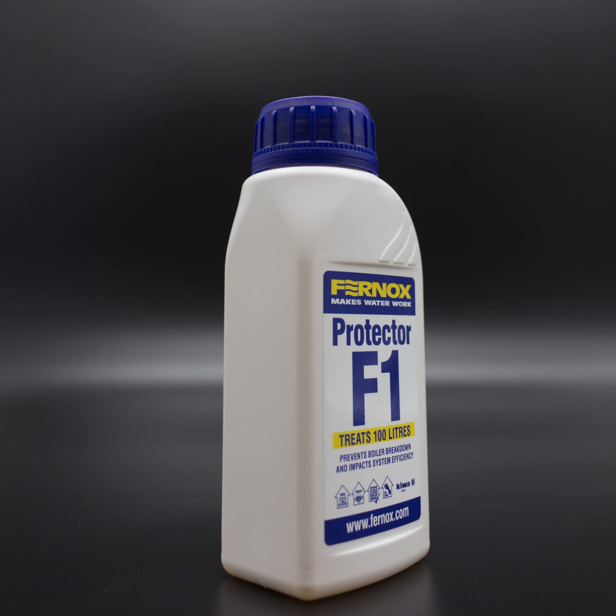 Kudos-Trading - Fernox F1 Protector 265ml 62454 Protector F1 Central Heating and Water Underfloor Heating Corrosion Protection limescale Prevention System Efficiency Long-Lasting Protection
