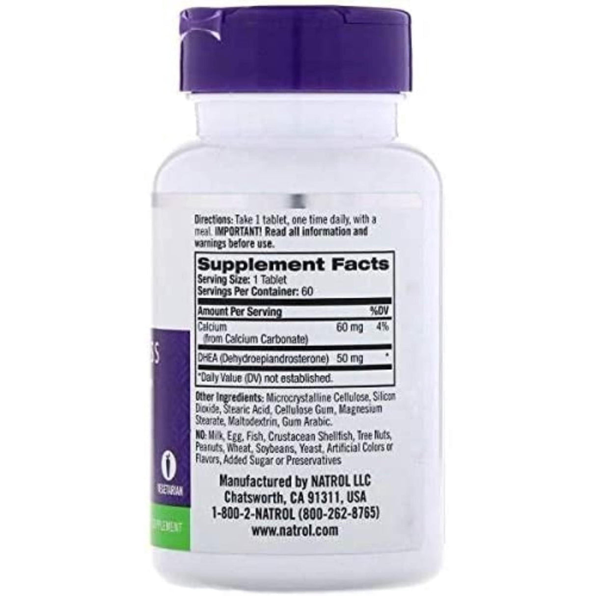 3 Pack DHEA TABS 50 MG 60 2 Pack 60 Count