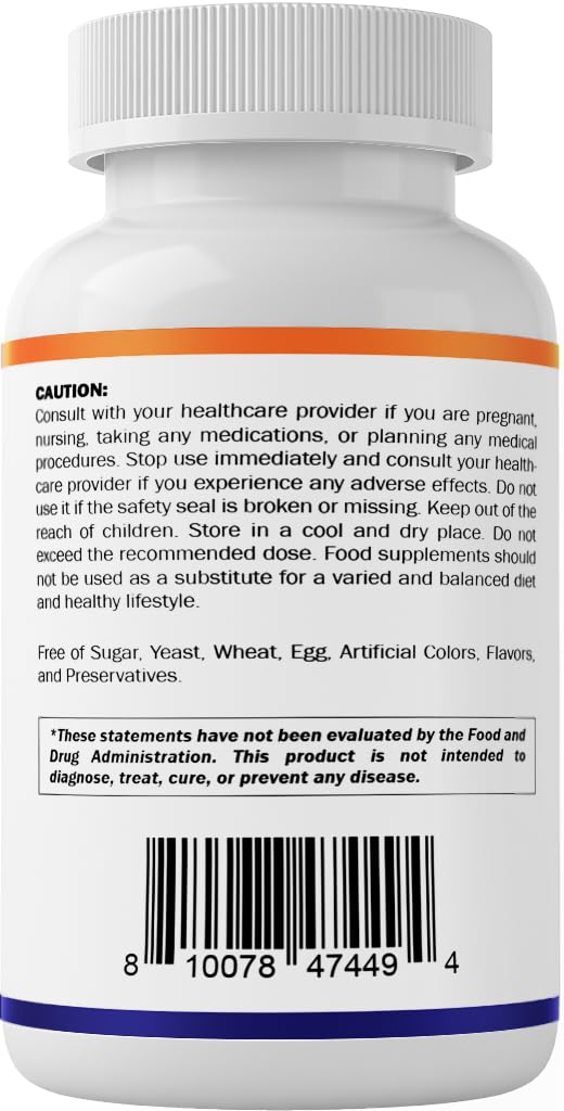 Vitamatic L-Theanine Supplement 400mg per Serving - 240 Tablets - Non-GMO, Gluten Free