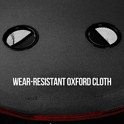 Camping Table Portable Folding Camping Side Table for Outdoor Picnic, Beach, Games, Camp, & Patio Tables Folding with 4 Cup Holders & Carry Case for Travel & Storage, Premium 600D Canvas& Steel Frame