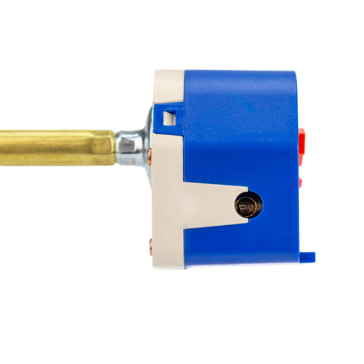 Kudos-Trading - Immersion Heater Replacement Thermostat, 240V 15A, IP55 Home Immersion Heater Adjustable 10-70°C Water Heaters Energy Efficient Easy Installation and Reliable (10,5" Safety Thermostat)