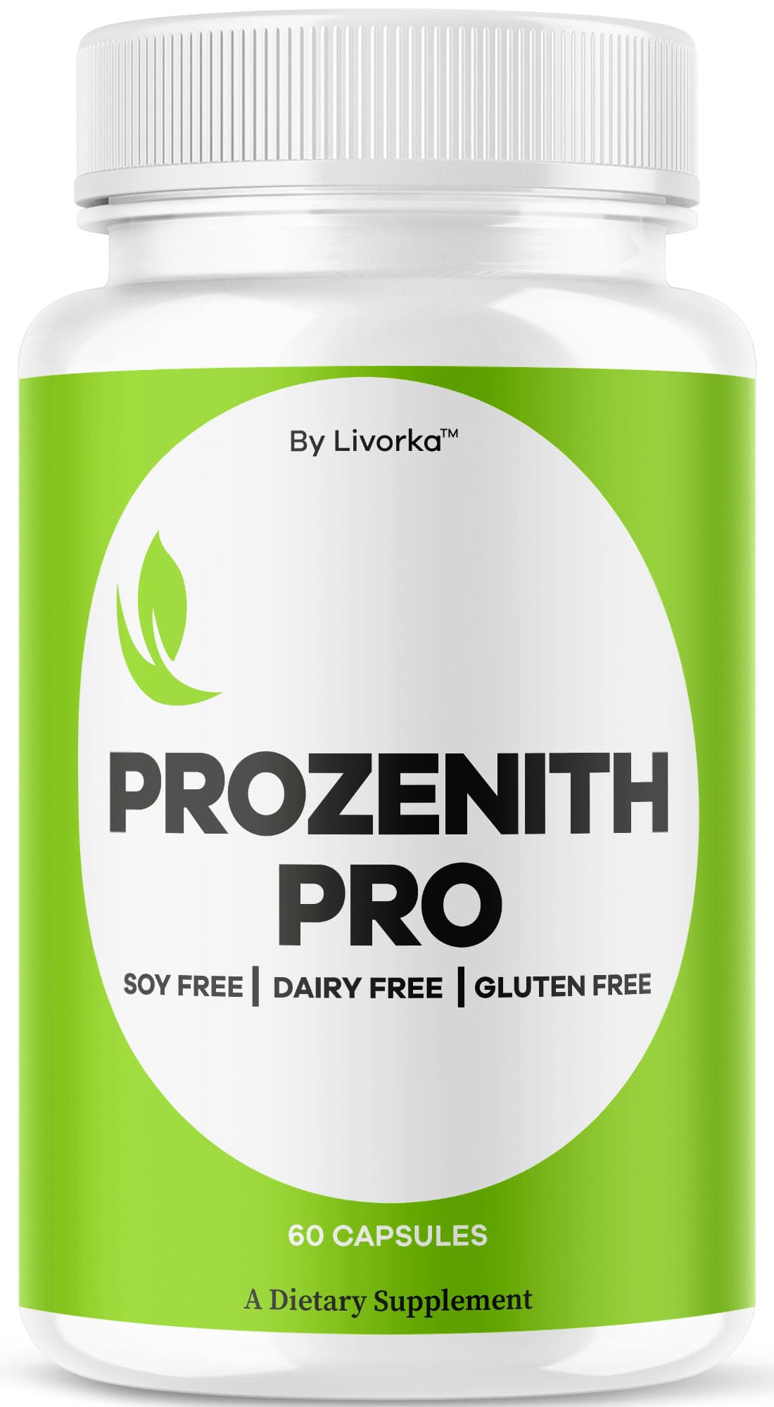 LIVORKA Prozenith Pro Capsules - Official Prozenith Pro Pills Supplement Premium Formula, Natural Support for Overall Health & Wellness, Pro ZenithPro Reviews, 60 Capsules for 1 Month