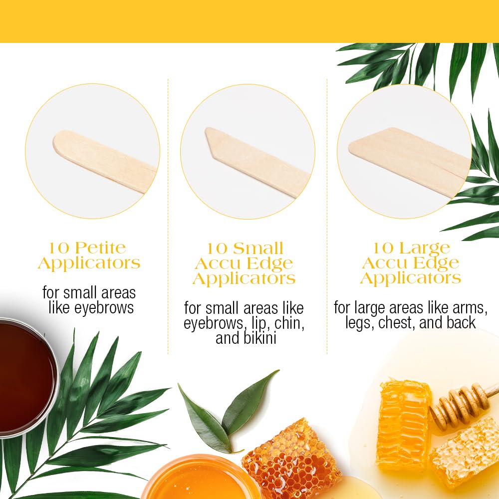 Gigi Brazilian Waxing Kit for Women - Hair Removal Wax Kit with Wax Warmer, Hard Wax, Pre & Post Wax Care, & Applicator Sticks - Ideal for Bikini & Intimate Areas
