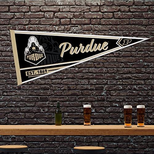 Rico Industries NCAA Classic 12" x 30" Felt Wall Décor Pennant - Great for Home/Bed Room/Man Cave Décor