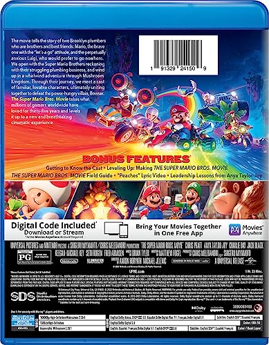 The Super Mario Bros. Movie - Power Up Edition Blu-ray + DVD + Digital