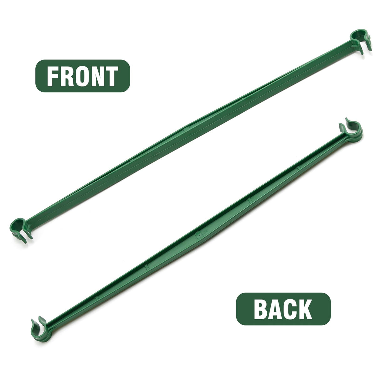 100PCS Stake Arms for Tomato Cage, 11.8 Inches Expandable Trellis Connectors, Tomato Stake Supports, 11mm Bayonet Diameter Plant Stakes for Climbing Plants, Tomatoes Stakes, Vegetables