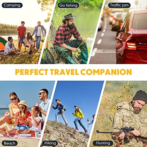 Glenmal 5 Gallon Bucket Toilet Seat with Lid Camping Bucket Toilet Seat with Bags Portable Emergency Lid for Adults Outdoor Luggable Cover for 5 Gallon Accessories