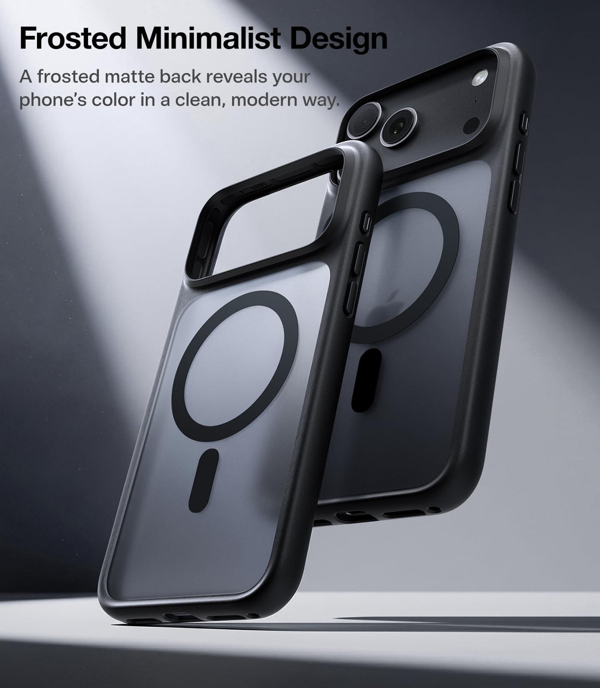 TORRAS Stronger Magnetic & Shockproof for iPhone 18 Pro Max Case Slim Black