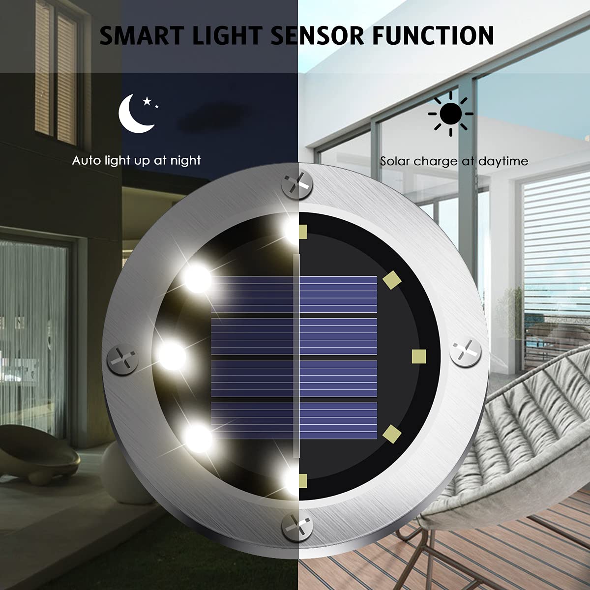 OULONGER Solar Lights Outdoor 16 Pack, Solar Garden Outdoor Waterproof Pathway Lights Bright In-Ground Light Outdoor Lighting Decor for Lawn, Patio, Yard, Driveway, Step and Walkway White Light