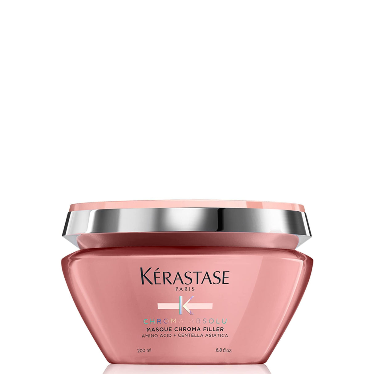 KÉRASTASE Chroma Absolute Anti-Porosity Deep-Filling Hair Mask for Damaged Color-Treated Hair, Strengthens and Hydrates with Lactic Acid, Chroma Filler, 6.8 Fl Oz
