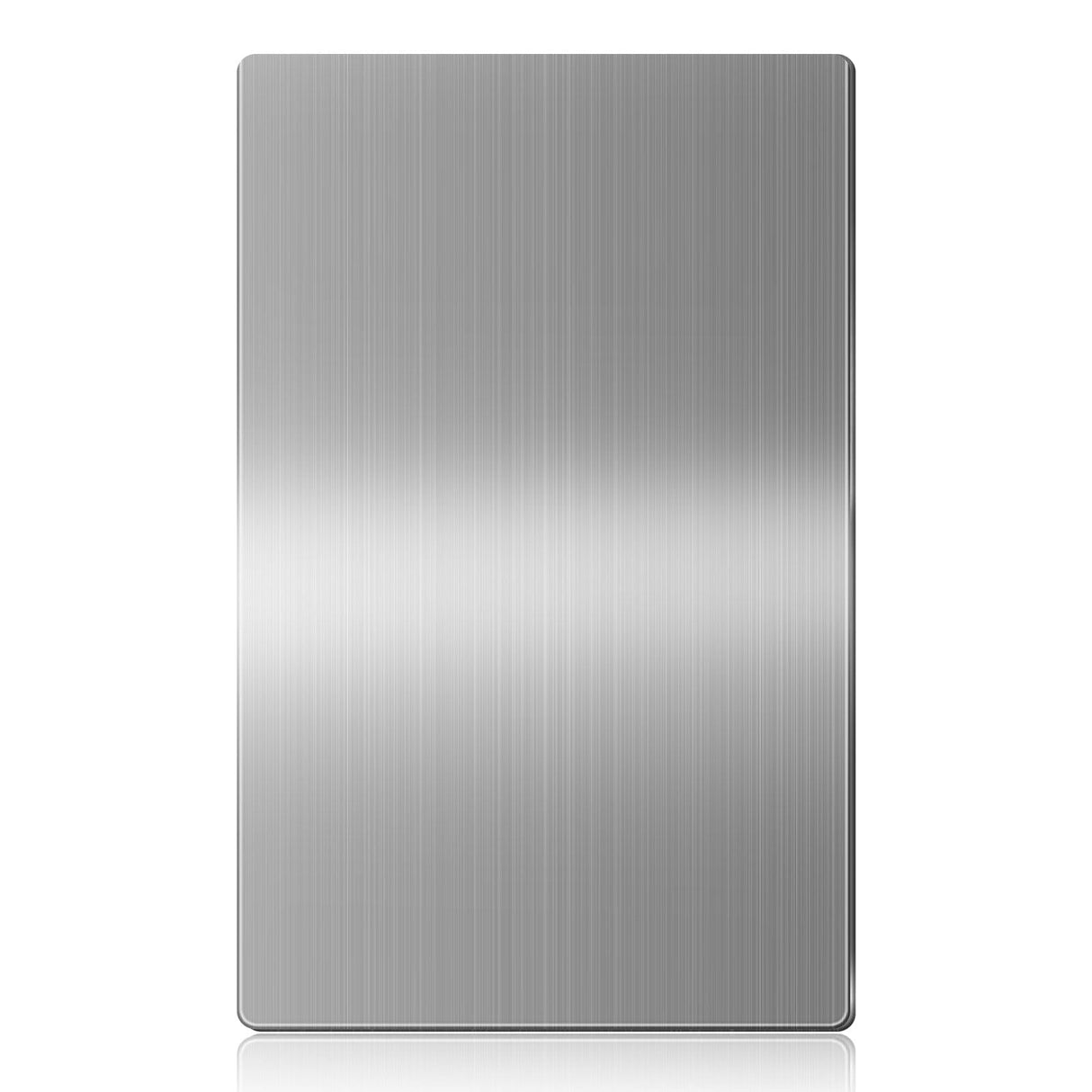 Gisafai 1 Pcs 24 x 16 Inch Stainless Steel Backsplash Panel Hand Dryer Splash Guard Wall Backsplash Protector with Ultra Strength Adhesive for Bathroom, Kitchen, Stovetop