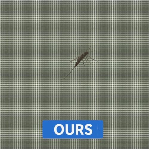 High-Density Magnetic Screen Door Mesh for Home and Patio, Tear Resistant Backdoor Screen Net with Magnetic Closure