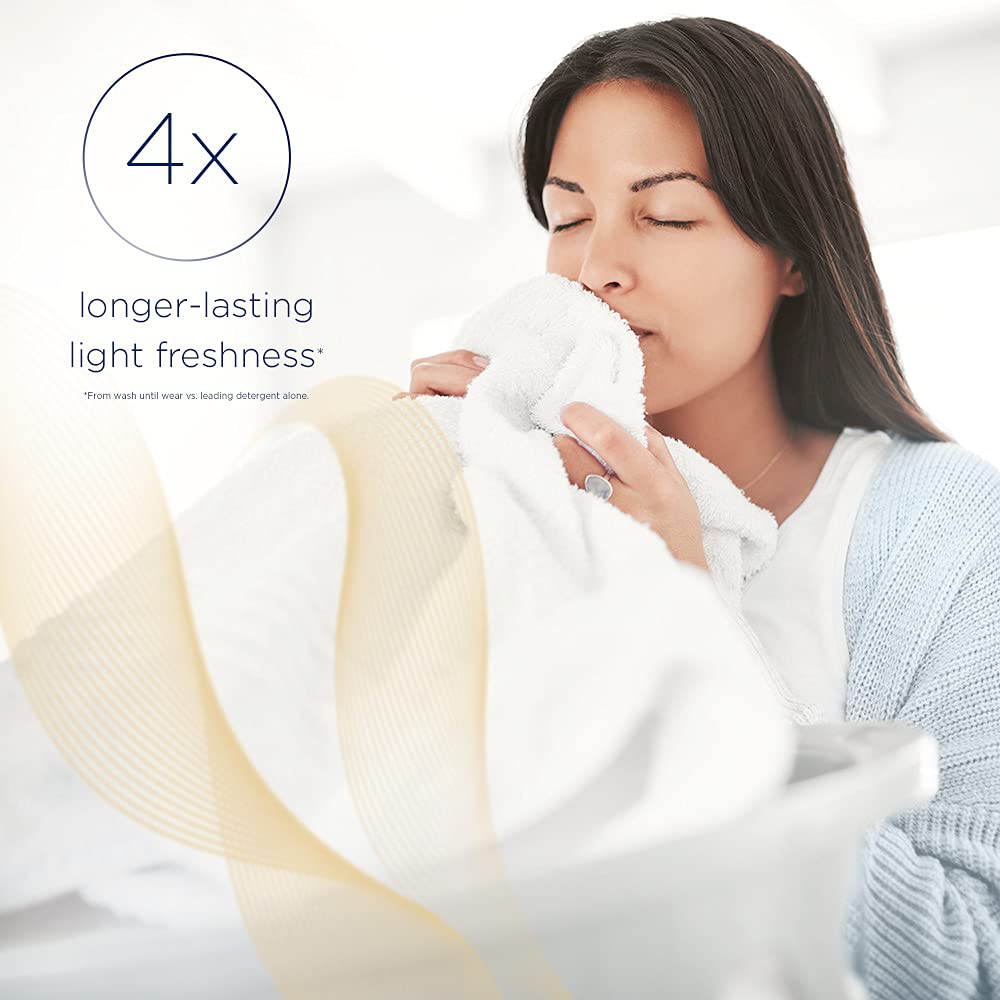 Downy Light Laundry Scent Booster Beads for Washer, Shea Blossom, 18.2 oz, with No Heavy Perfumes