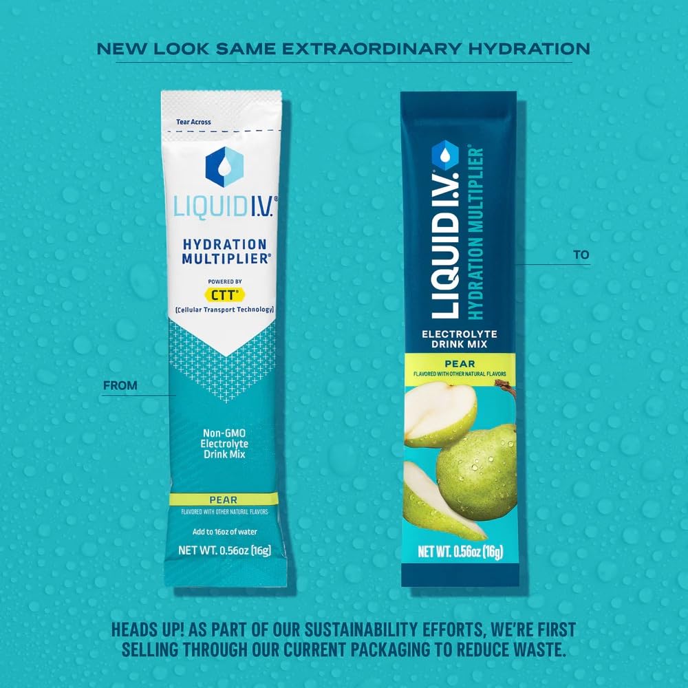 Liquid I.V.® Hydration Multiplier - Acai Berry | Electrolyte Powder Drink Mix | 1 Pack (16 Servings)